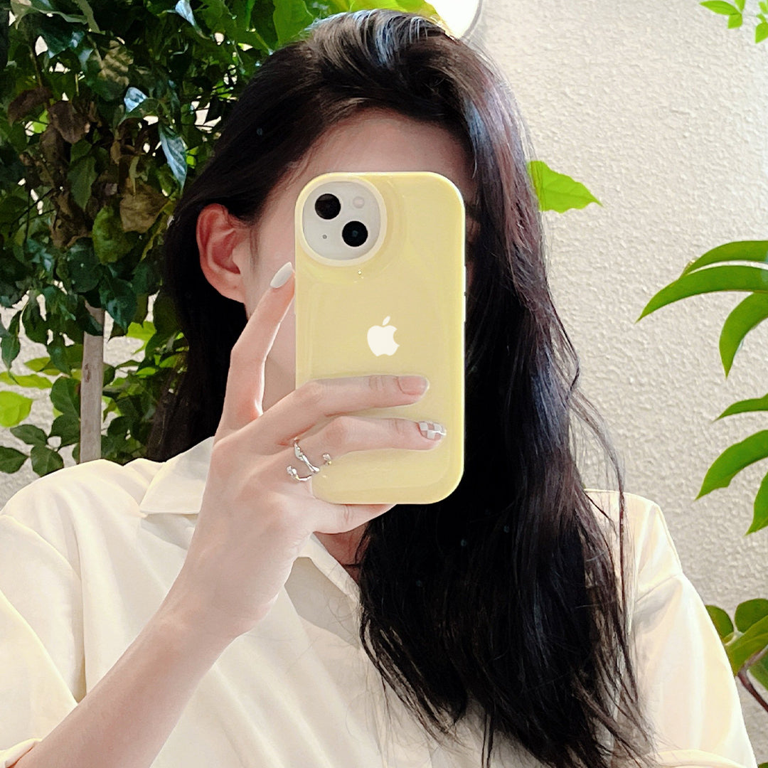 Glossy Pastel Color Burst Shield Case - iPhone