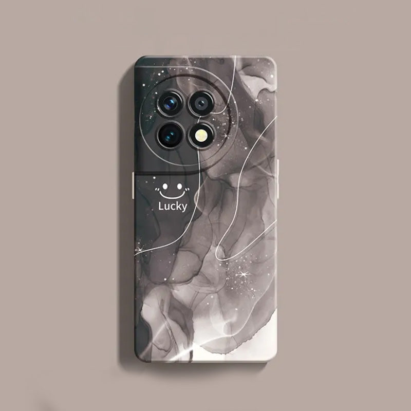 Elegant Marble Waves Silicone Case - OnePlus