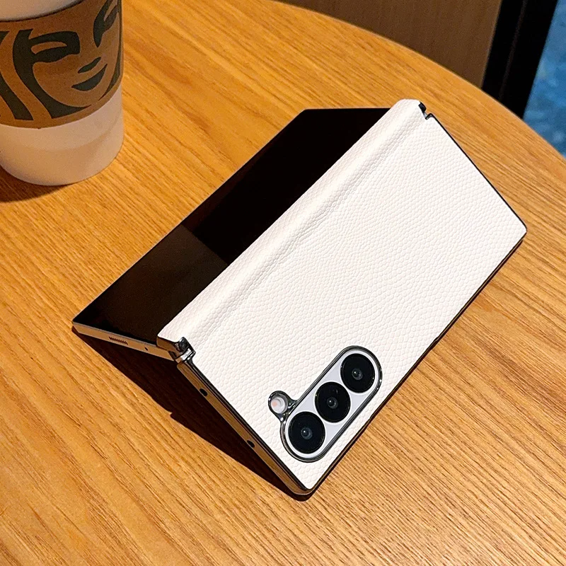 Galaxy Z Fold6 - EliteFold Leather Slim Protector