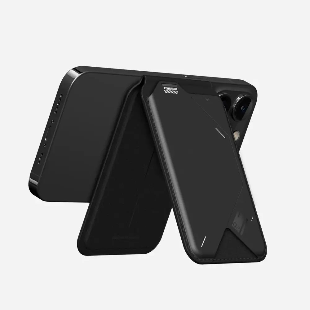 Innovative Magnetic Flip Wallet with Stand