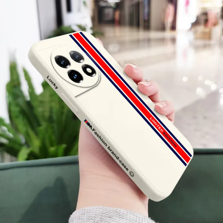 Crimson Stripes Flex Case - OnePlus