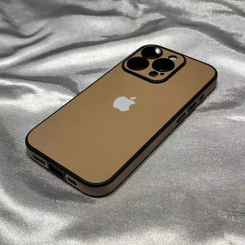 Chic Bold Border Matte Case - iPhone