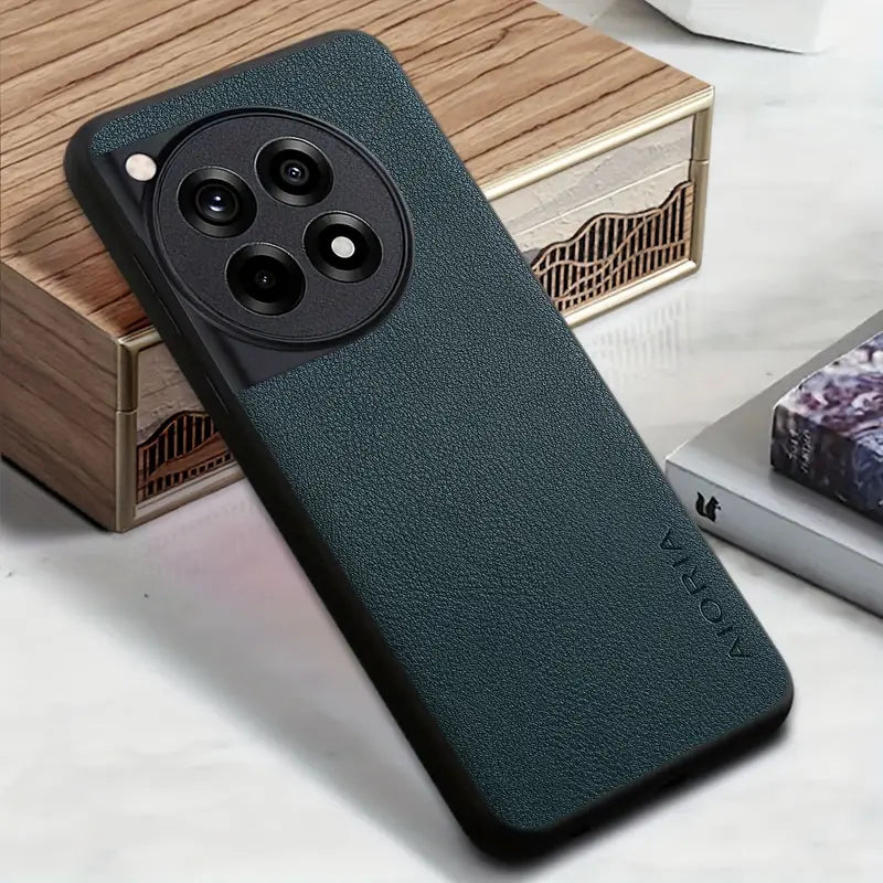 Exquisite Grain Leather Shield Case - OnePlus