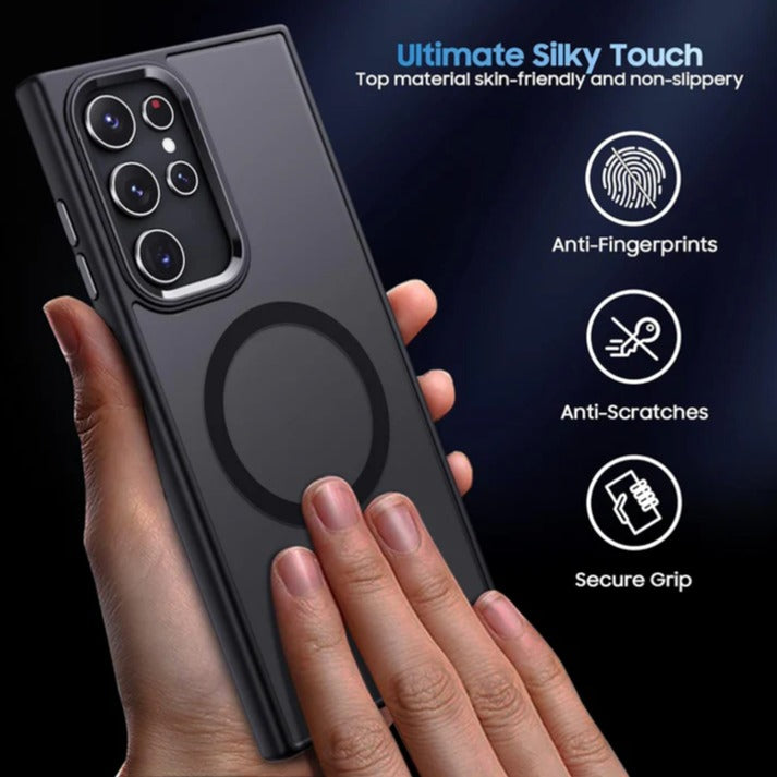 Foldable Camera Kickstand Magsafe Case - Samsung