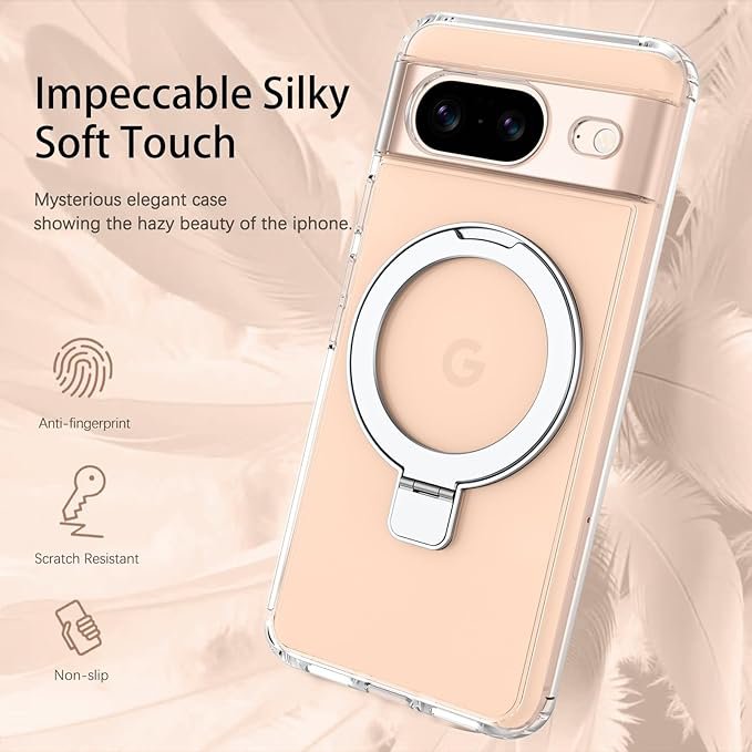 Crystal Magsafe Magnetic Ring Stand Case - Google