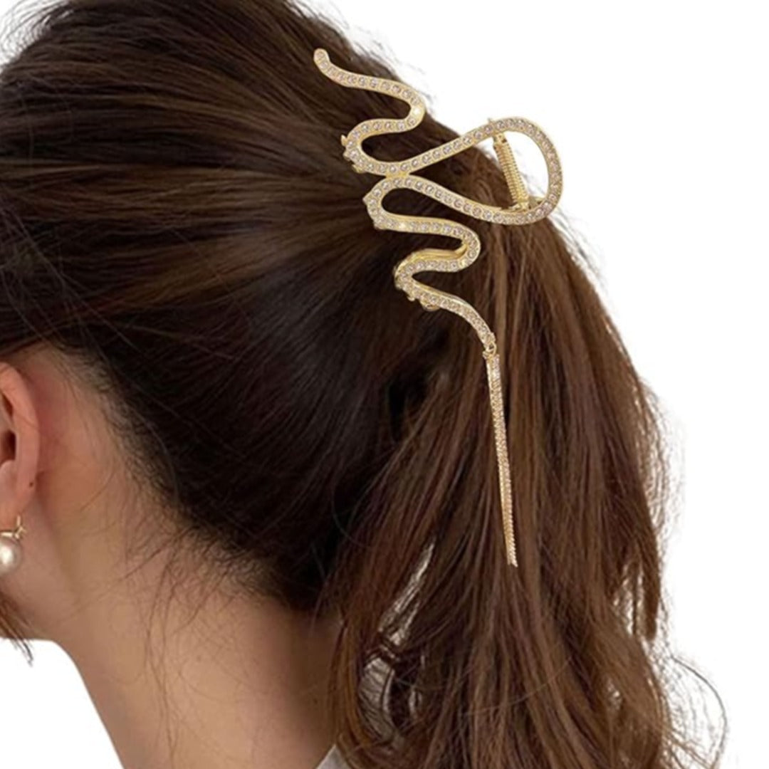 Luxe Tassel Shark Hair Clip