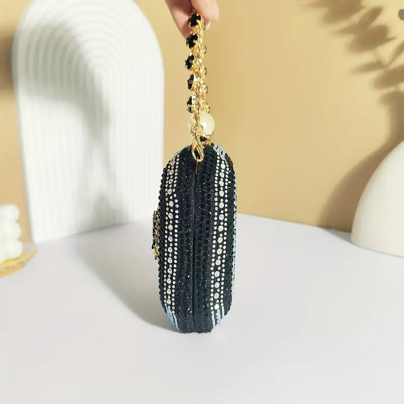 Chic Floral Clutch Purse