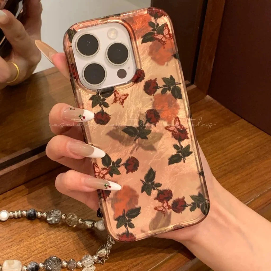Dreamy Vintage Rose Case