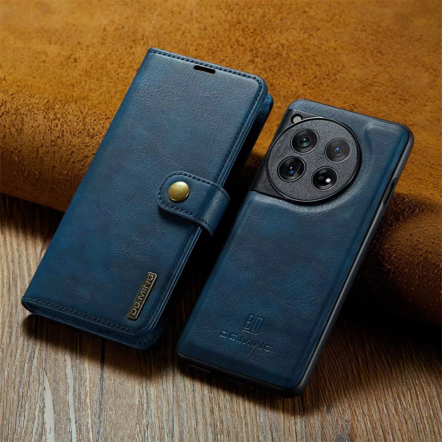 Leather Flip Wallet Magnetic Case - OnePlus