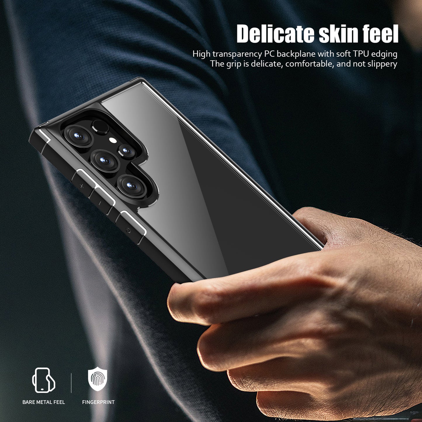 Crystal Clarity Hybrid Airbag Case - Samsung