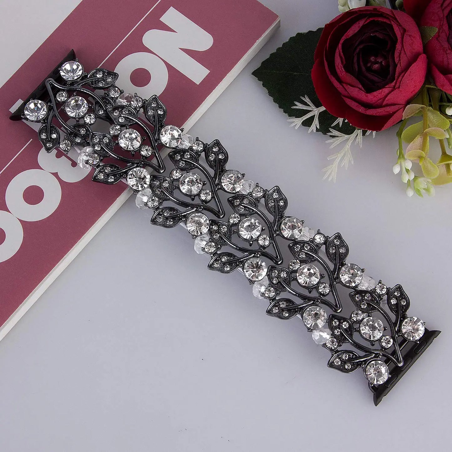 Elegant Rhinestone Bracelet Band for Apple Watch