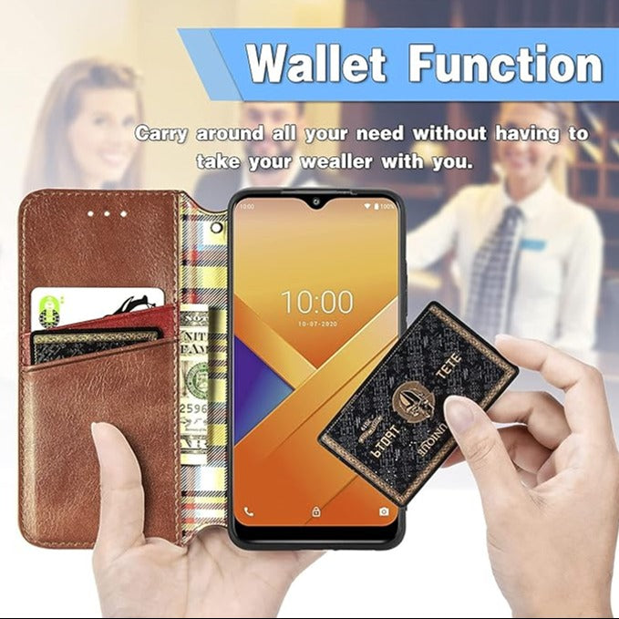 Premium Wallet Kickstand Card Holder Case - OnePlus