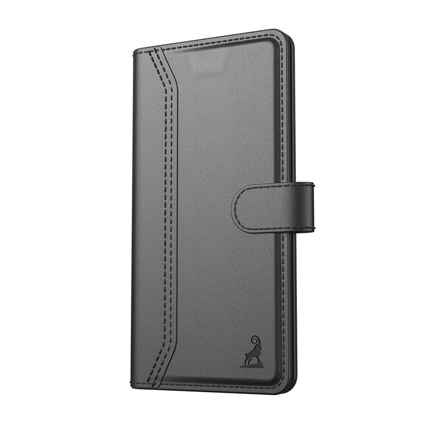 Luxe Leather Foldable Stand Pocket Case - OnePlus