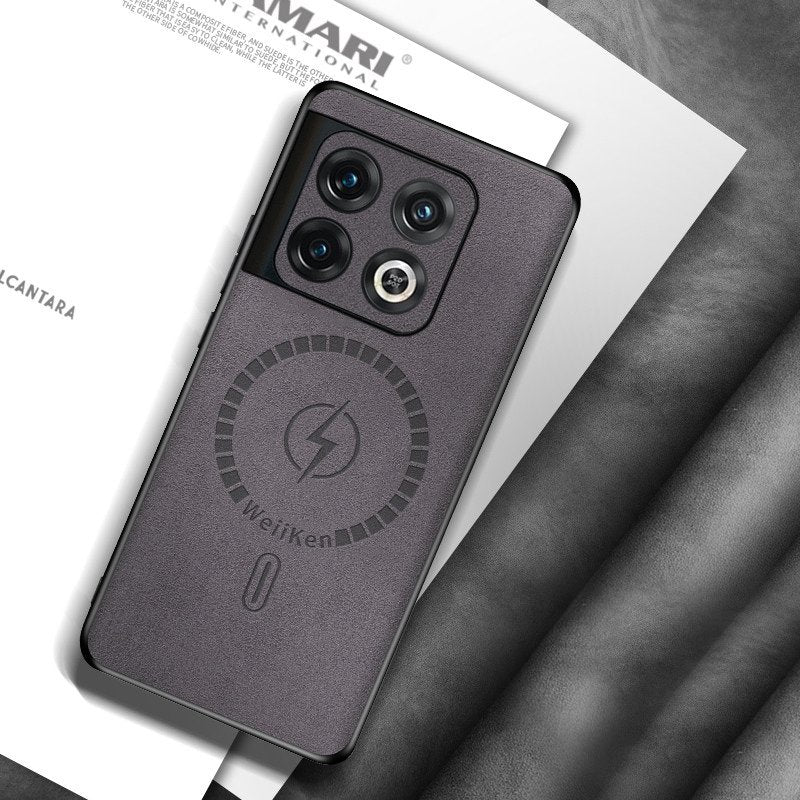 Premium MagAura Leather Case - OnePlus