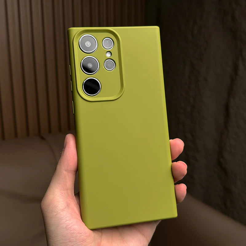 Elegant Smooth Matte Texture Case - Samsung