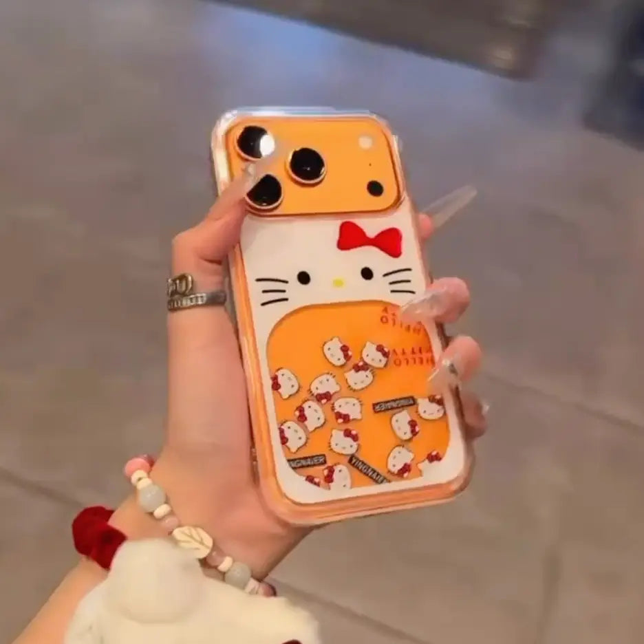 Adorable Big Mouth Cute Kitty Case