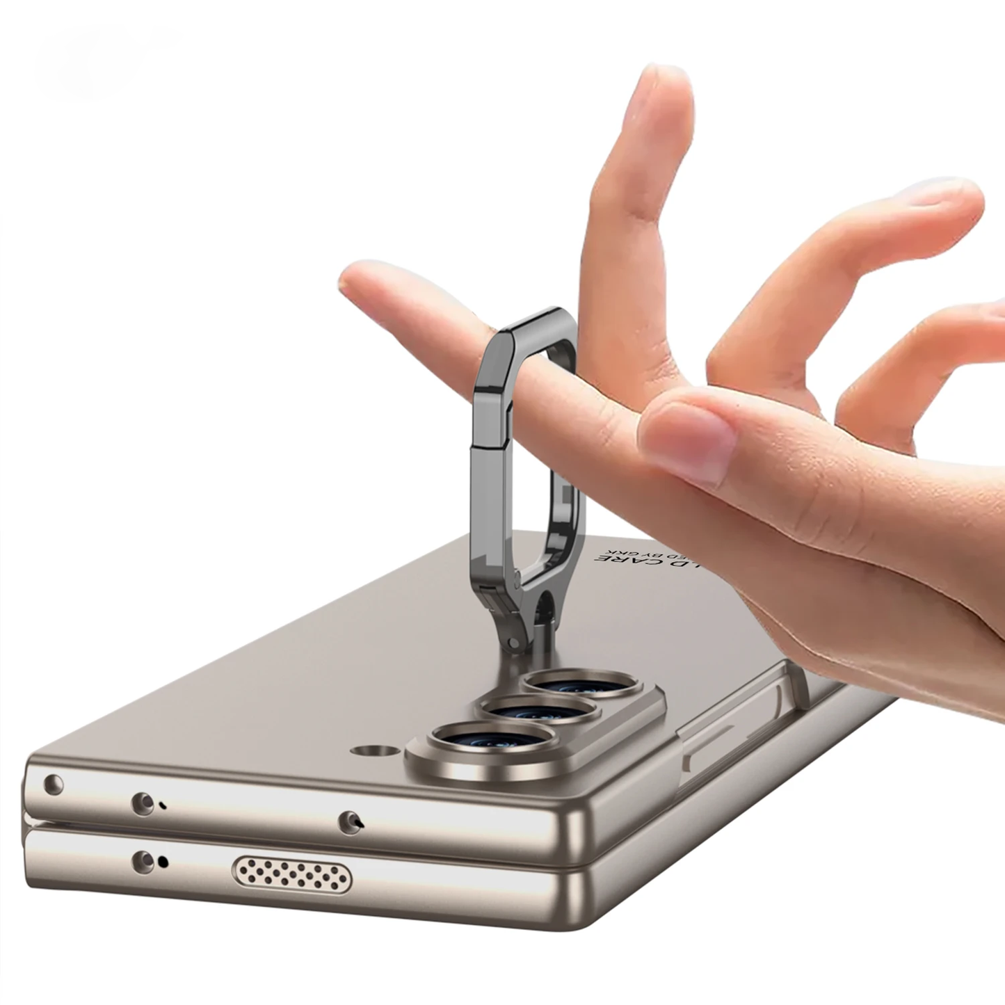 Galaxy Z Fold Series Refined Matte Ring Holder Case