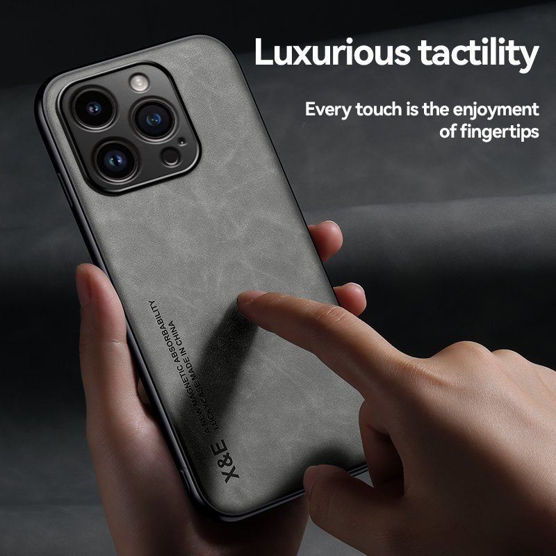 Exquisite Silky Luxury Leather Case - iPhone