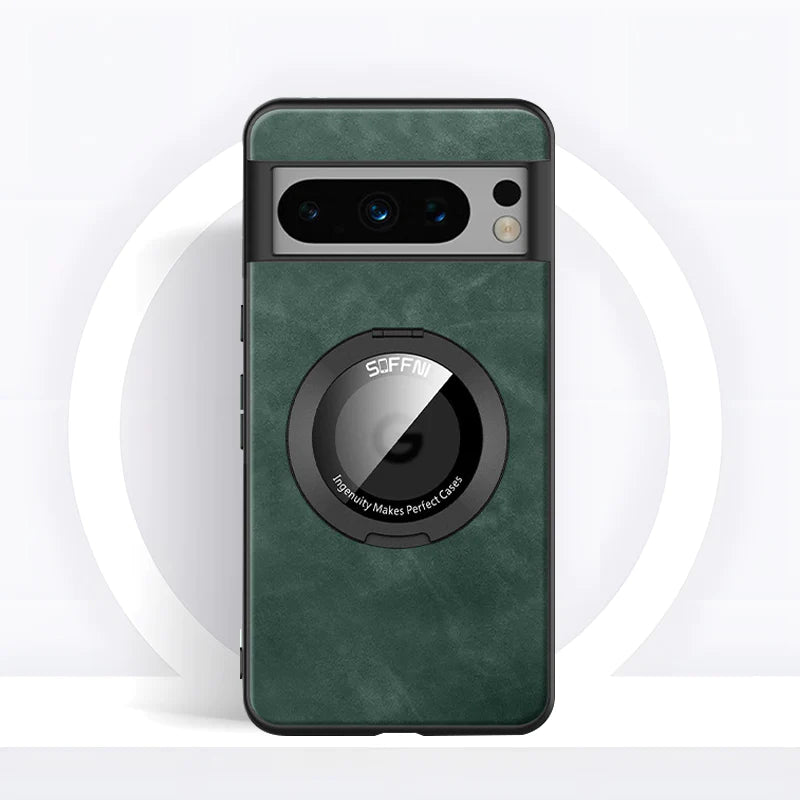 Integrated Magnetic Ring Mobile Case - Google Pixel