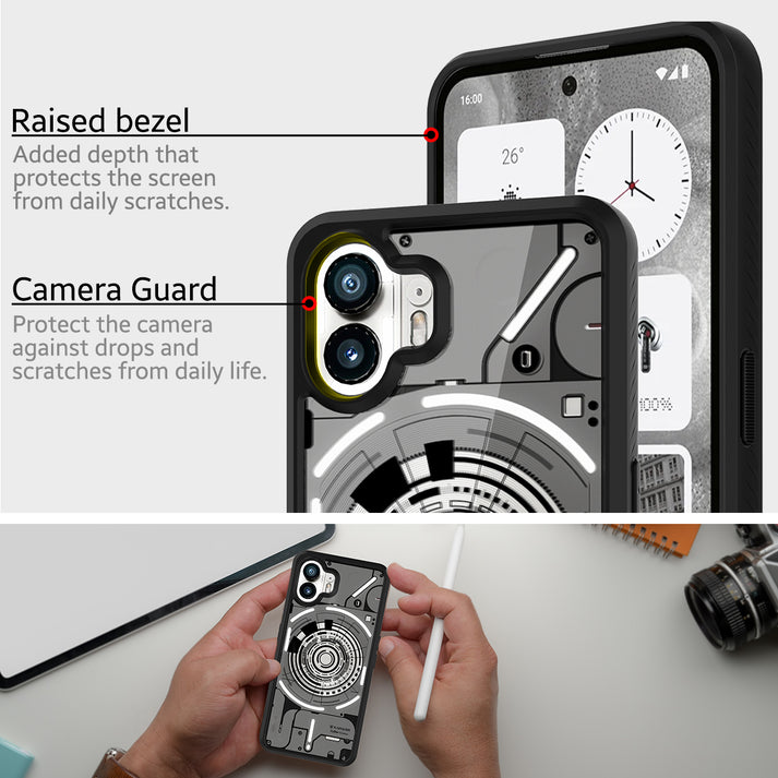 Cybernetic Clear Defense MagSafe Case - Nothing