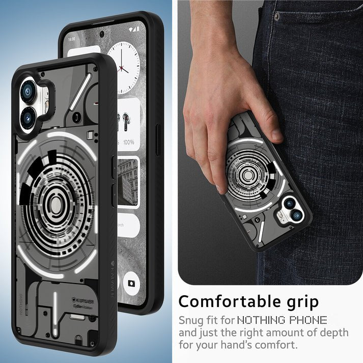 Cybernetic Clear Defense MagSafe Case - Nothing