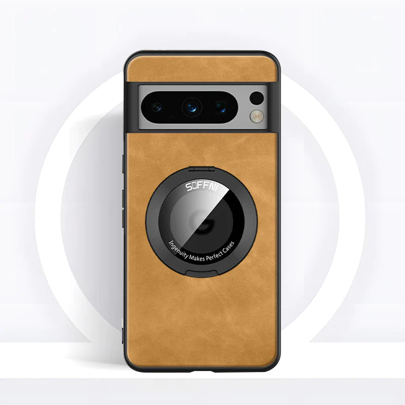 Integrated Magnetic Ring Mobile Case - Google Pixel