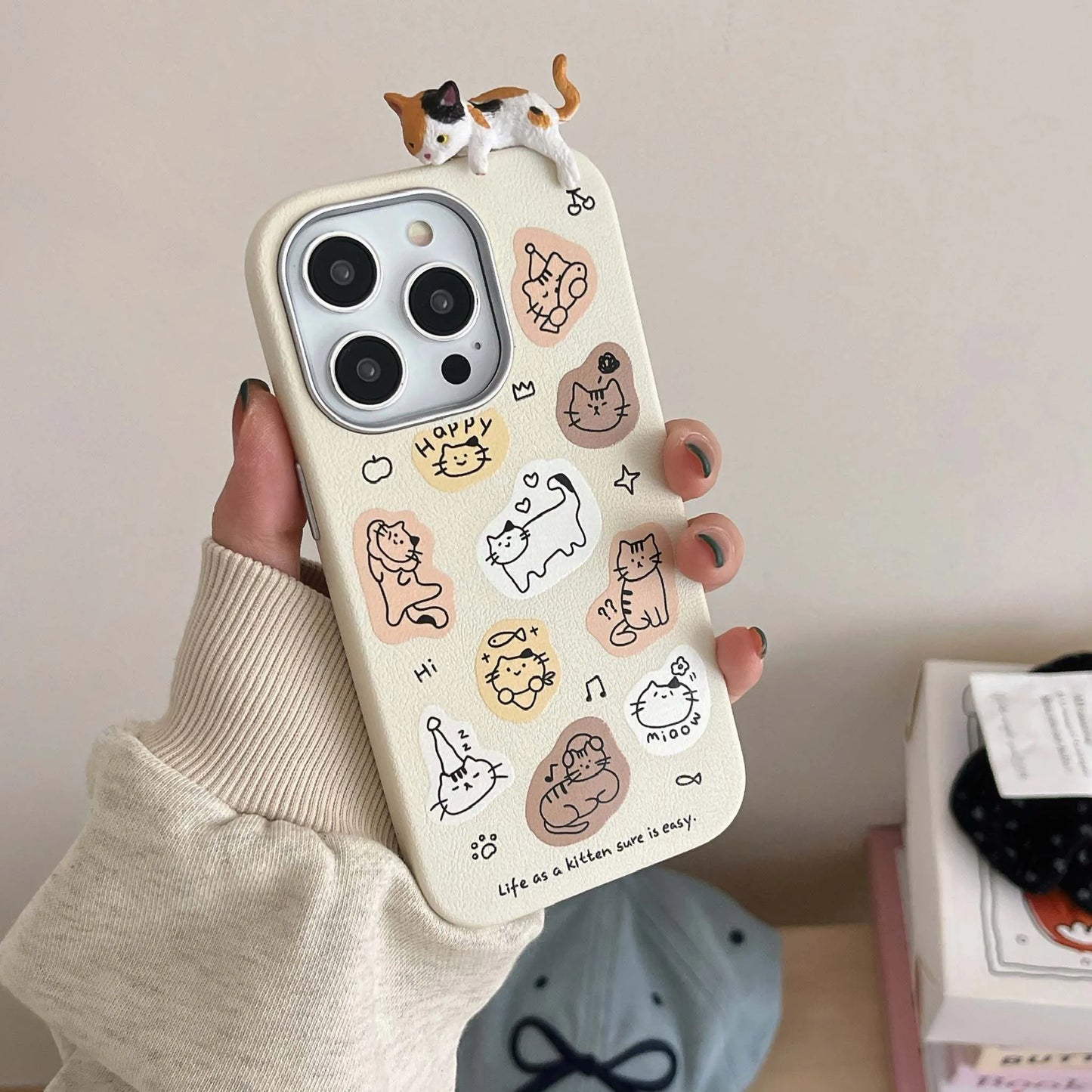 Snuggle Meow 3D Kitty Case