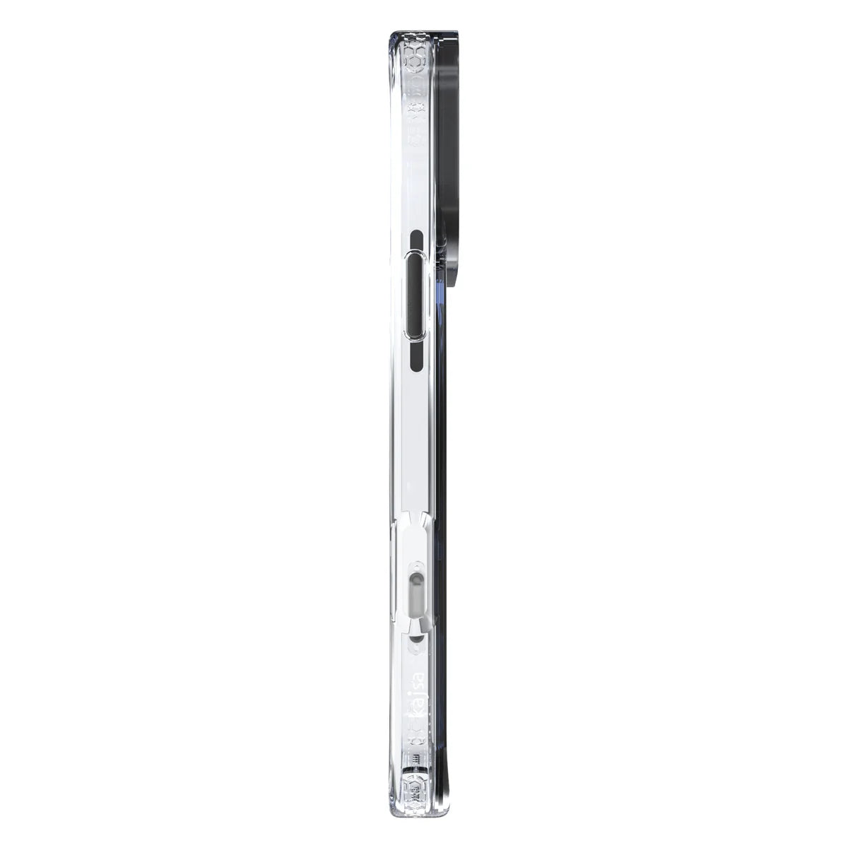 Glossy Slim Transparent Magnetic Case - iPhone