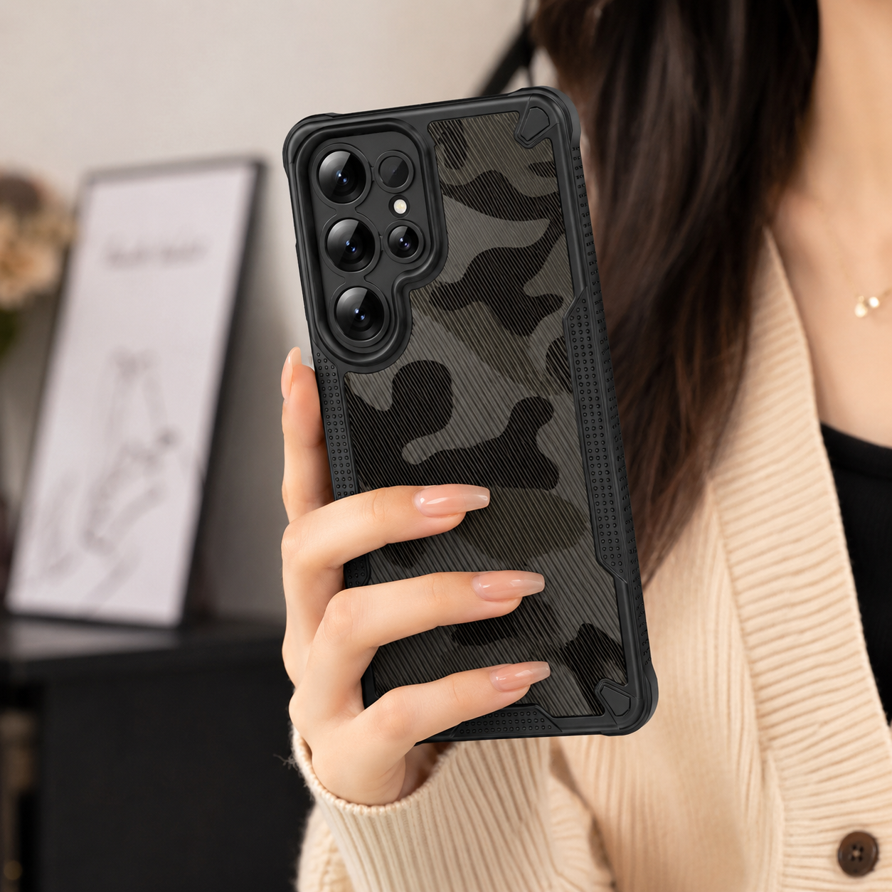 Military Grade Camouflage Vector Case