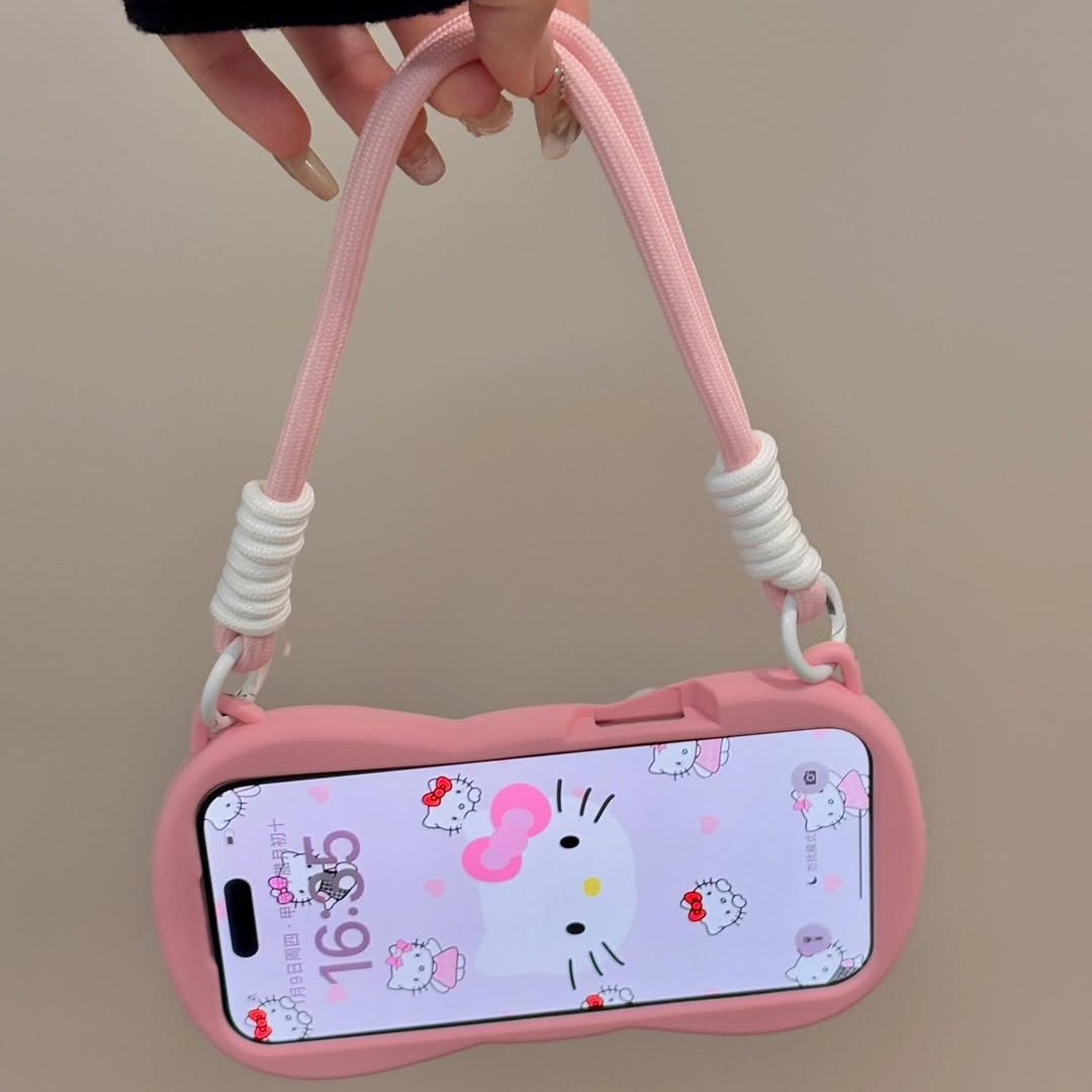 Adorable Kitty Purse Case with Charm