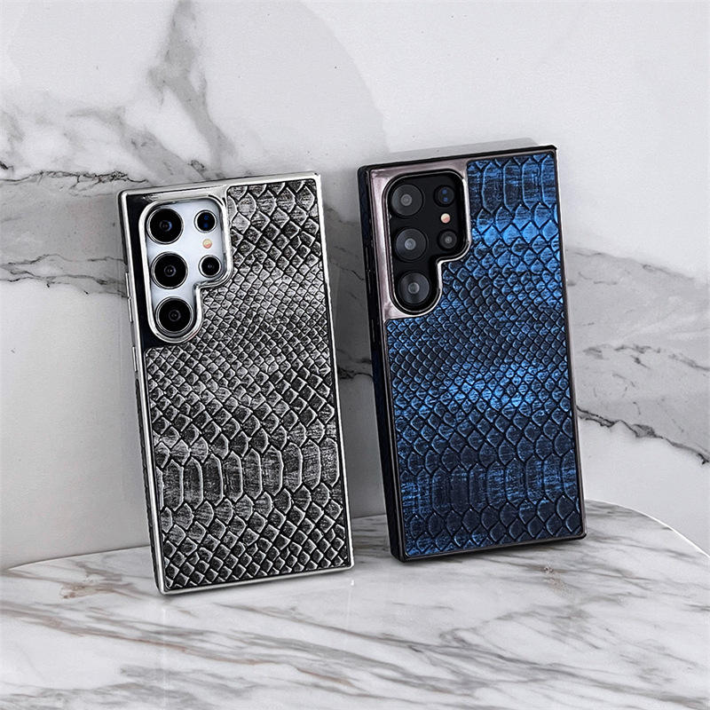 Sleek Mesh-Patterned Grip Case - Samsung