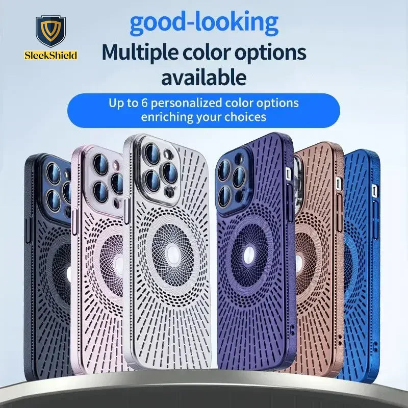 Concentric Spin Grid Pattern Case - iPhone