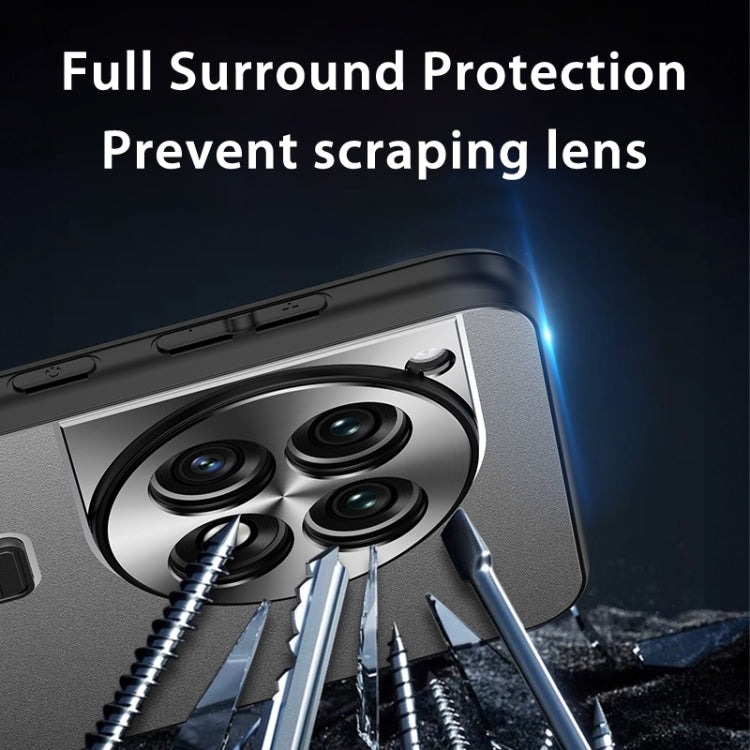 Frosted Metal Hybrid TPU Stand Case - OnePlus