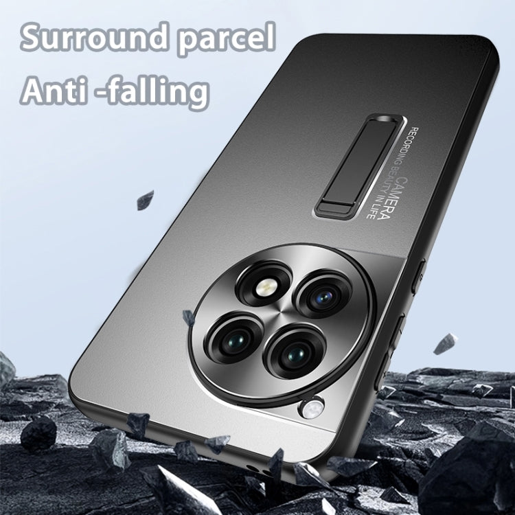 Frosted Metal Hybrid TPU Stand Case - OnePlus
