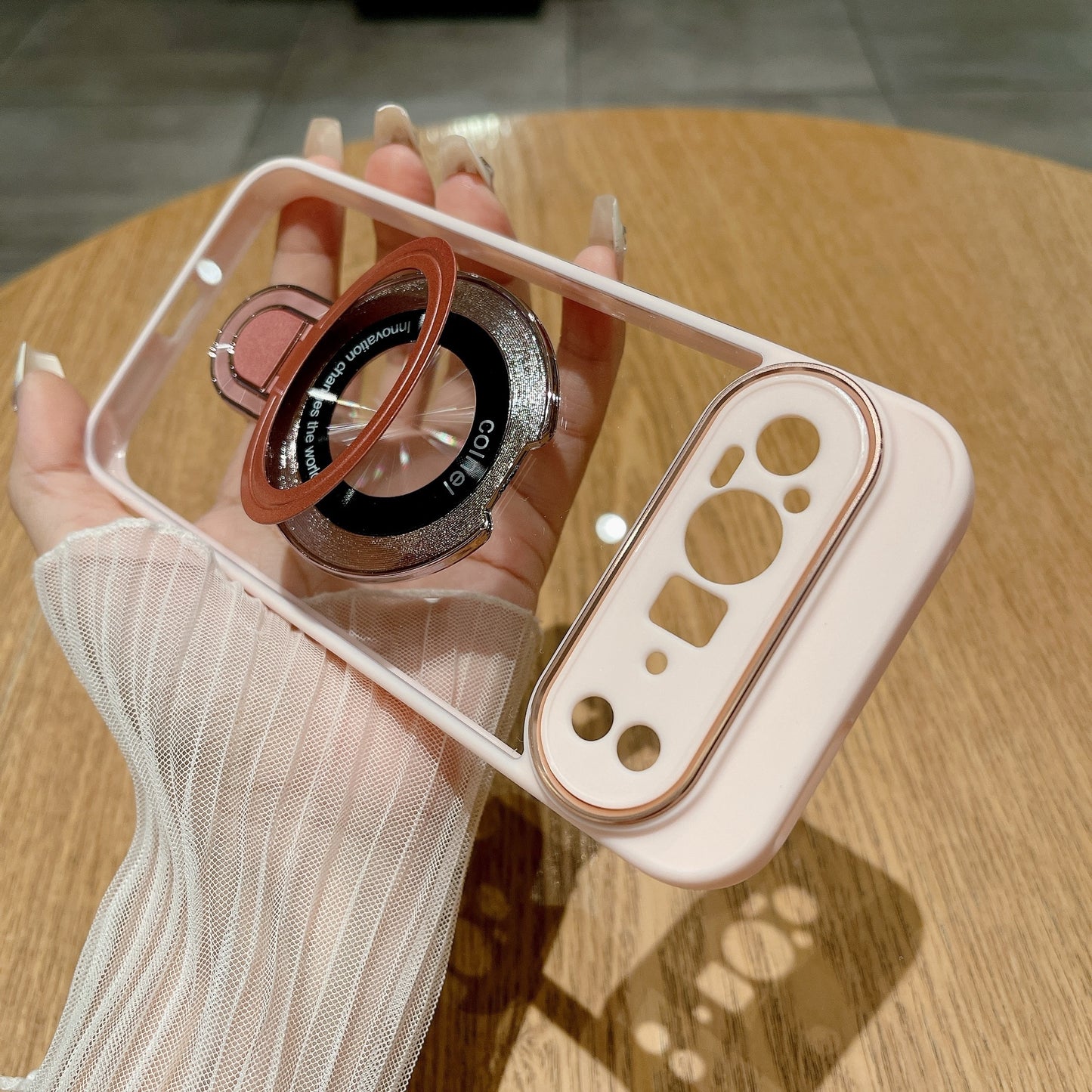 Translucent Rotating Ring Stand Case - Google