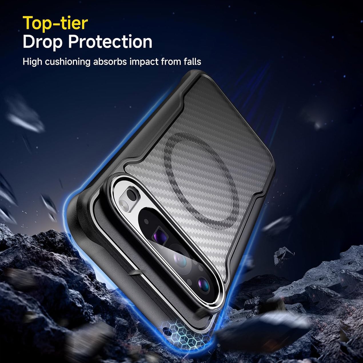 Rugged Matte Texture Magsafe Case - Google