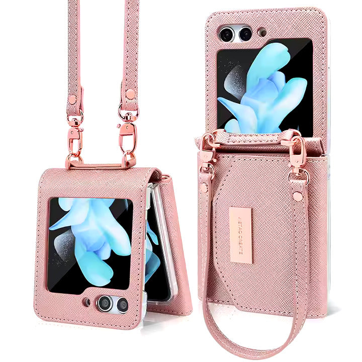 Vietao Leather Crossbody Wallet & Mobile Case - Samsung