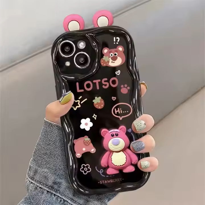 Charming 3D Animal Buddy Phone Case