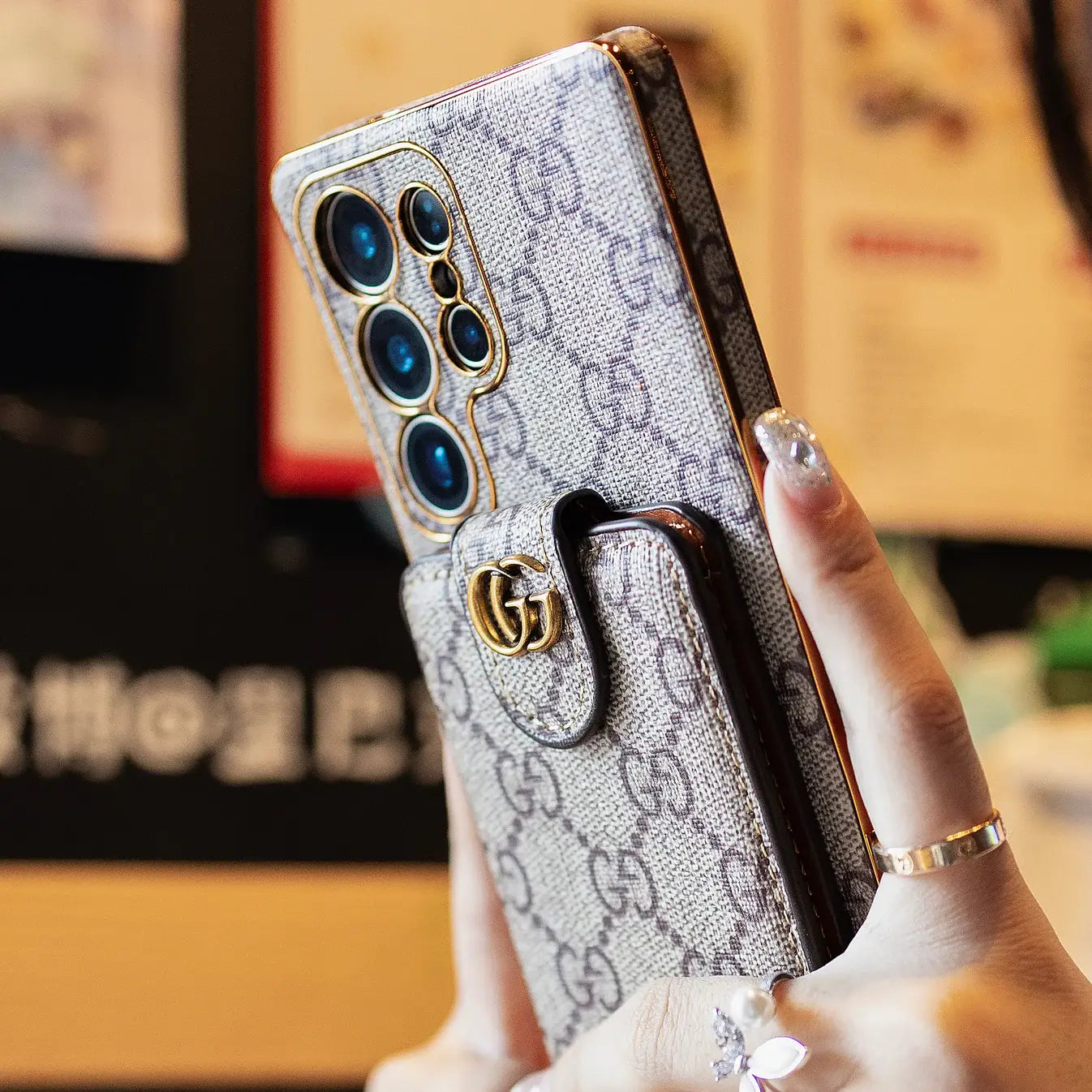 Heritage Bella Icon Wallet Strap Case - Samsung