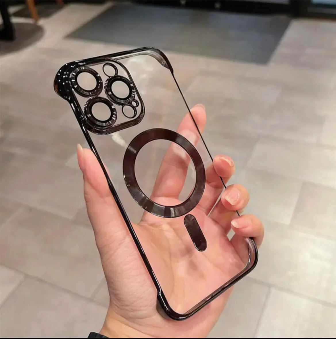 Luxury Magsafe Borderless Case - iPhone
