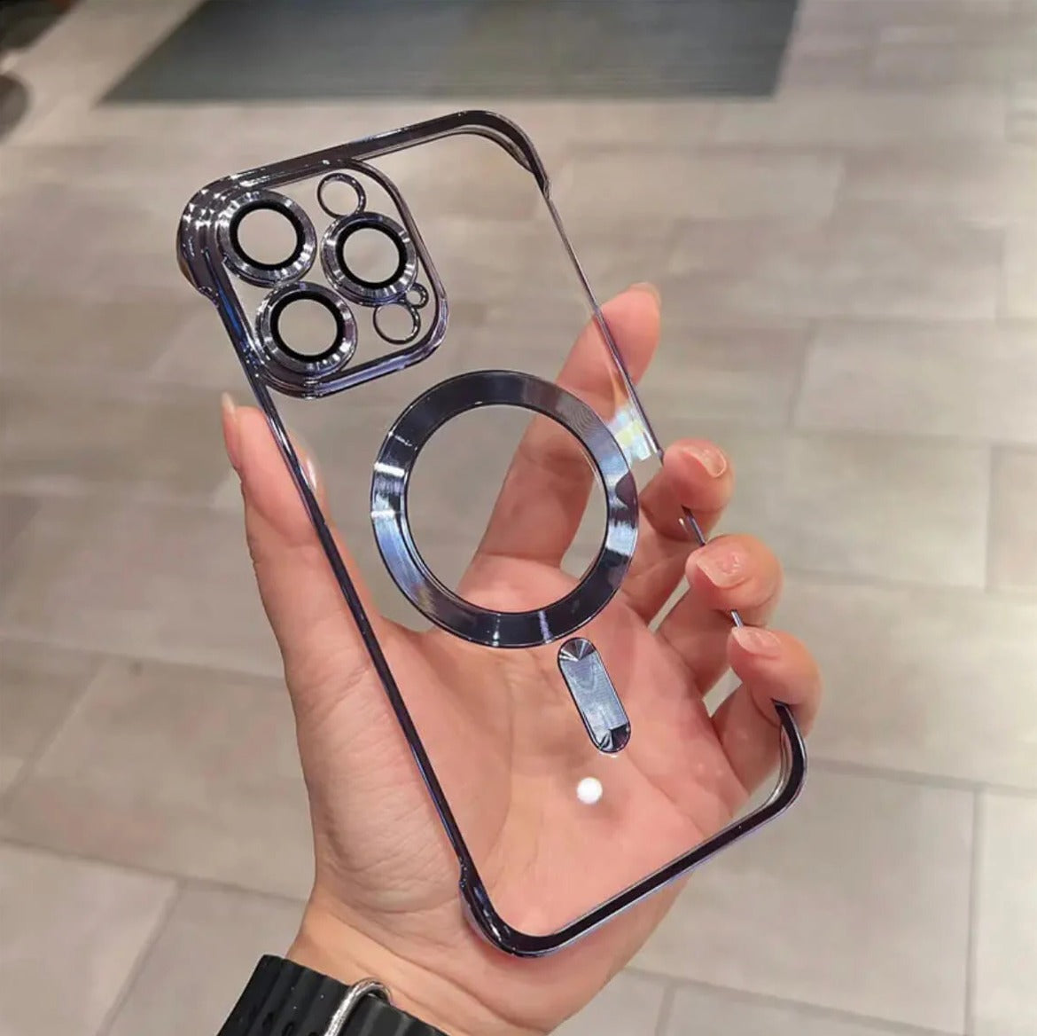 Luxury Magsafe Borderless Case - iPhone