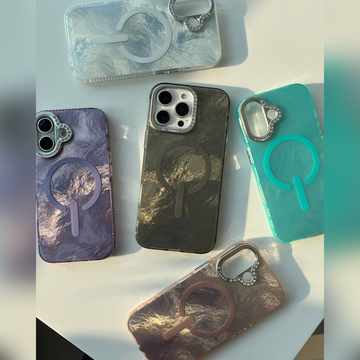 Luxe Marble Glow Phone Case