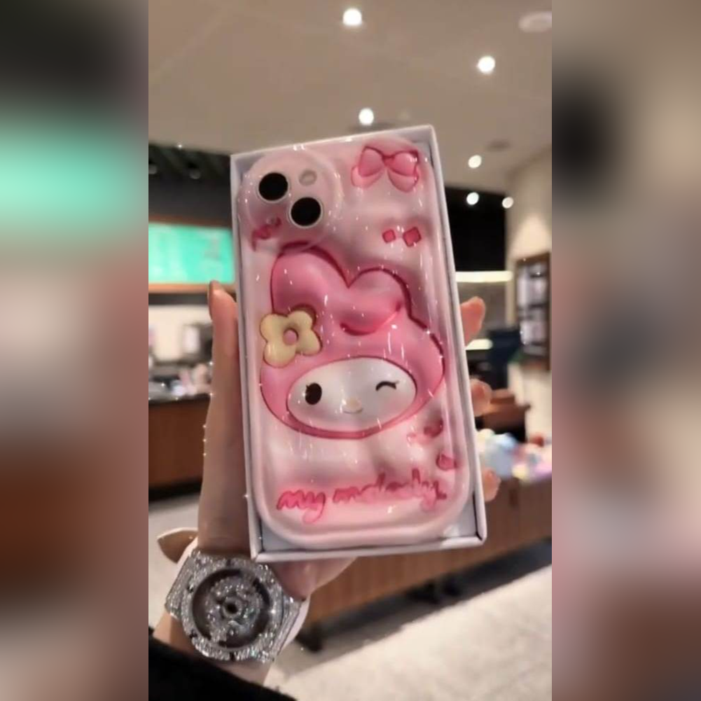 Adorable 3D Kawaii Bunny Phone Case