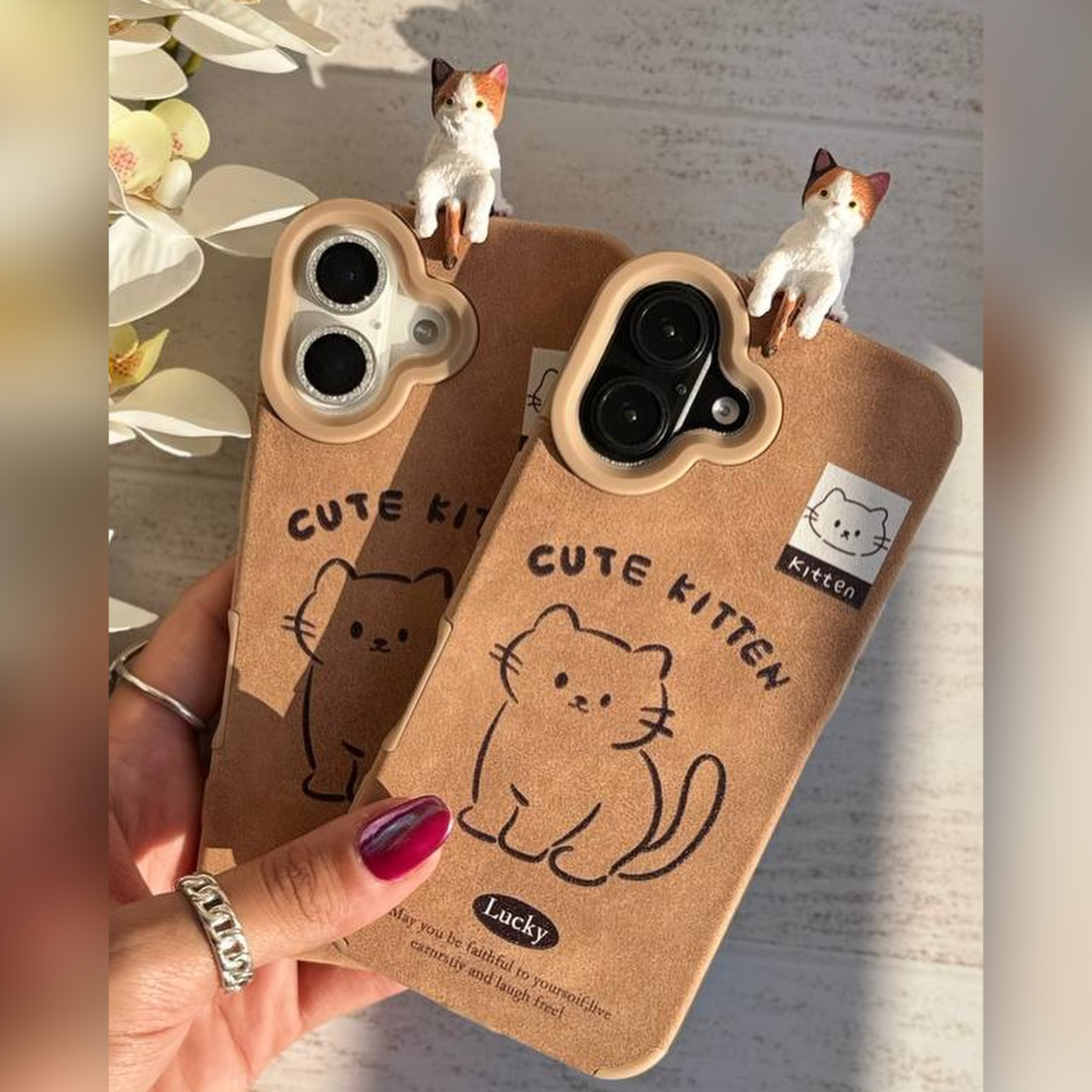 Cute Kitten Playful Phone Case