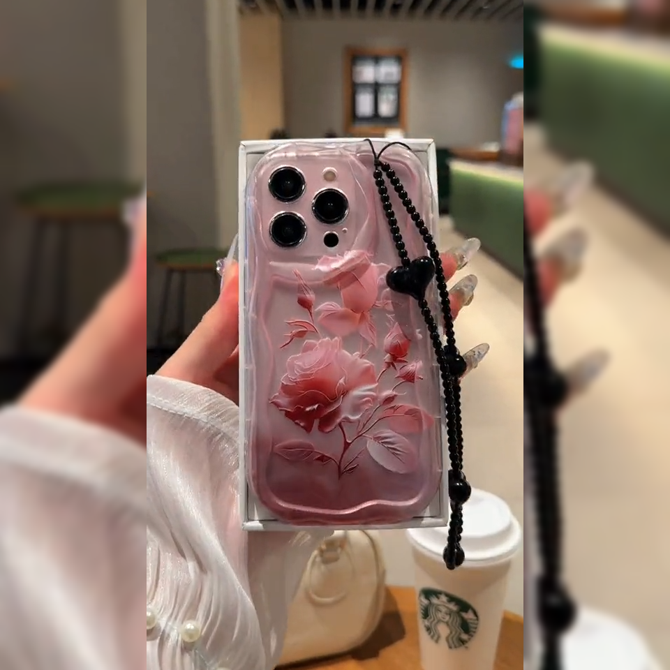 Rosy Radiance Flower Case