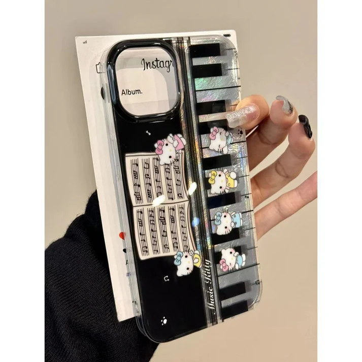 Melody Charm Piano-Inspired Phone Case