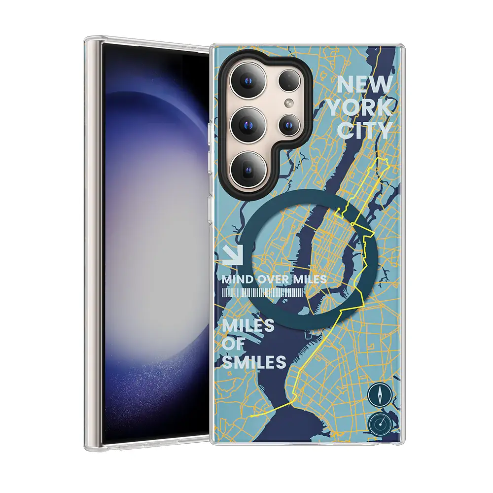 Joyful Journey City Grid MagSafe Case - Samsung