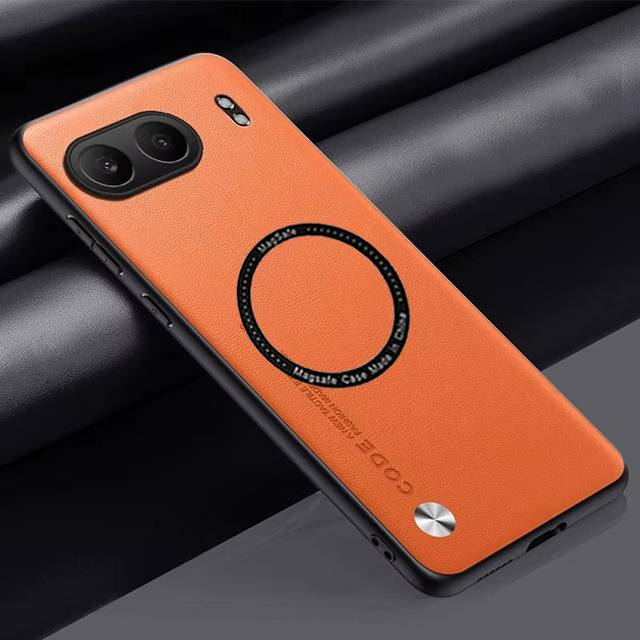 OnePlus Nord 4 Rustic Genuine Leather MagSafe Case