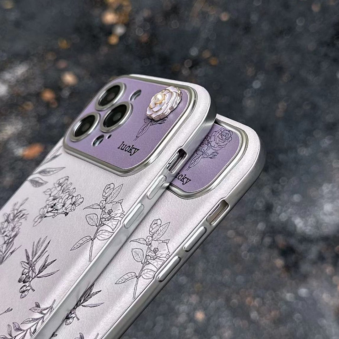 Lavender Floral Delight Phone Case