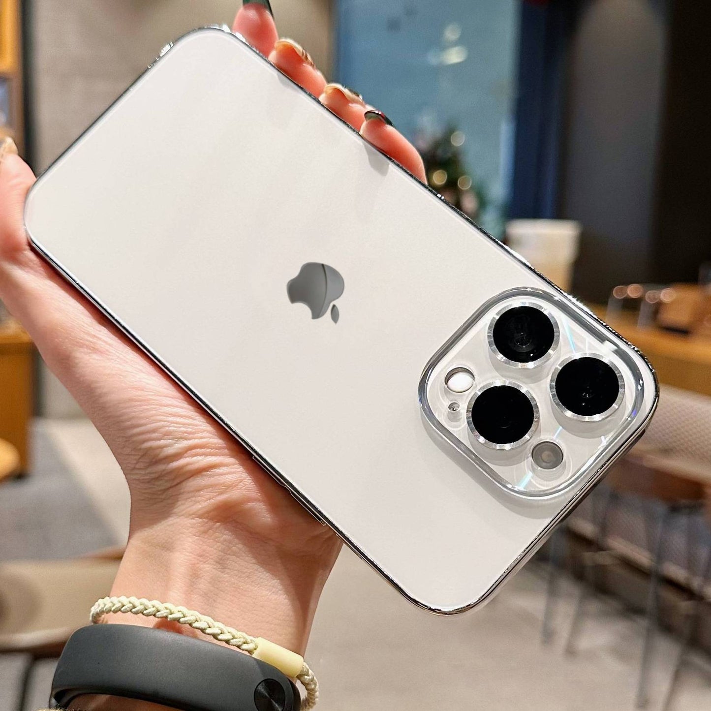 Frosted Satin Matte Glass Lens Case - iPhone